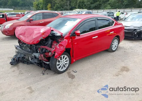 2019 Nissan Sentra Sv z USA, uszkodzony, nr VIN 3N1AB7AP3KL608476